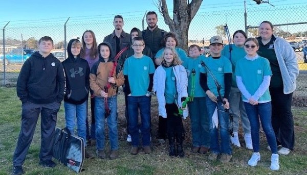 SAFE Archery Team Indoor Tournament Team Picture